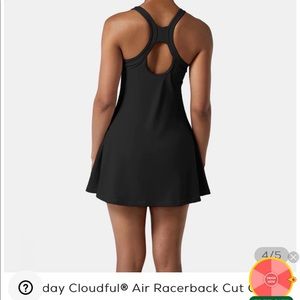 halara black tennis dress